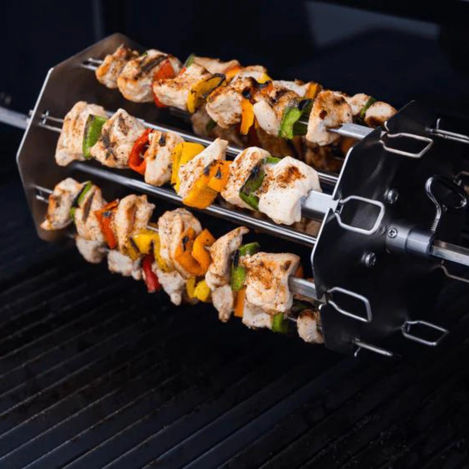 Anwendungsbild Broil King Rotisserie Spießset