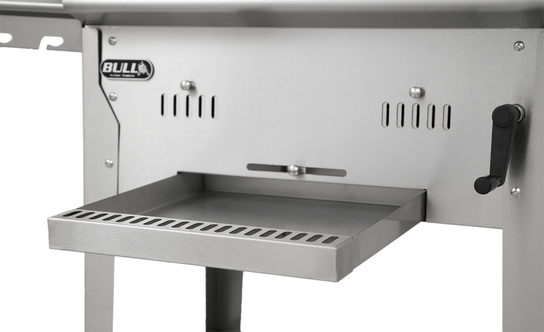 Bull Bison Built-In, charcoal barbecue