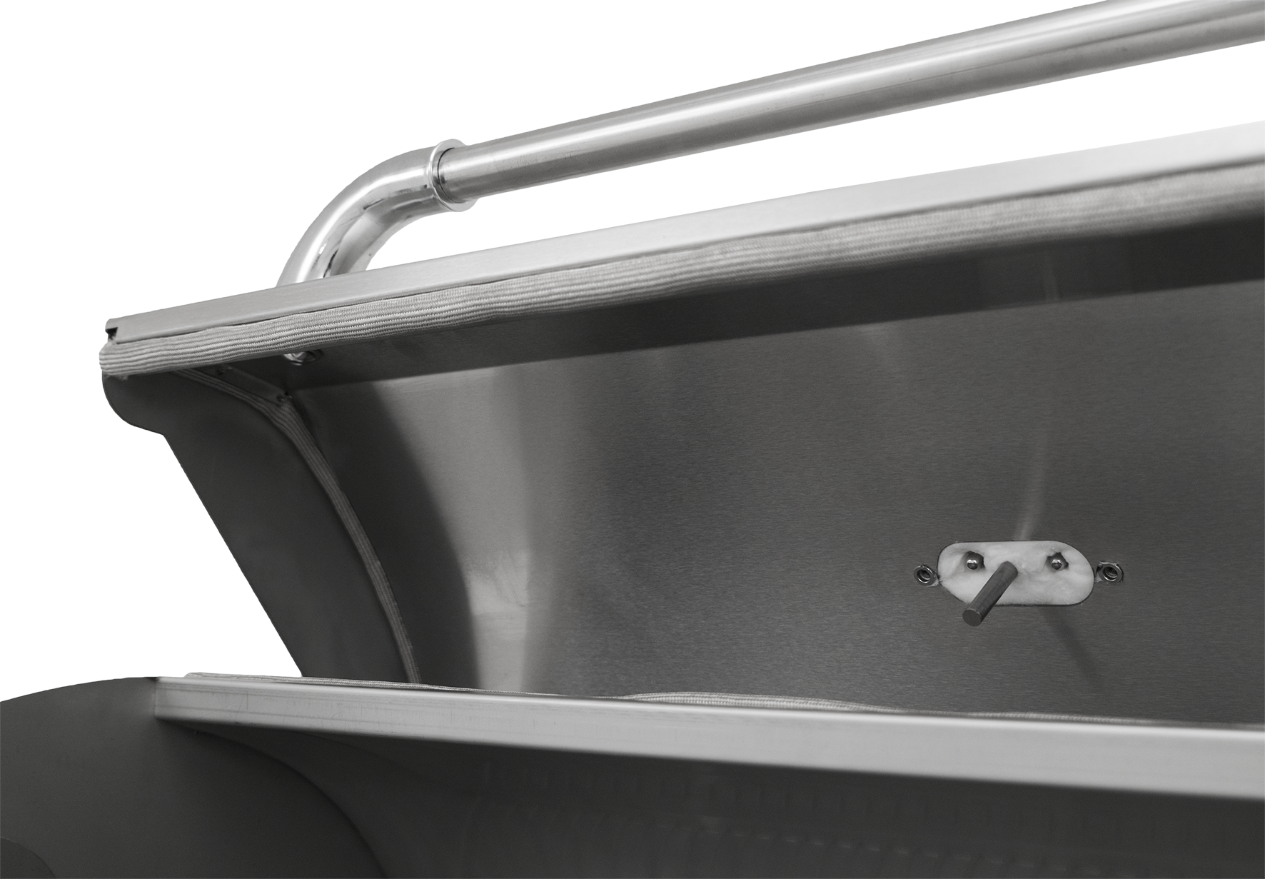 Bull Bison Built-In, charcoal barbecue