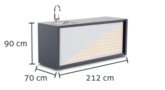 Dukin Outdoorküchen CookOUT® LINIS 212