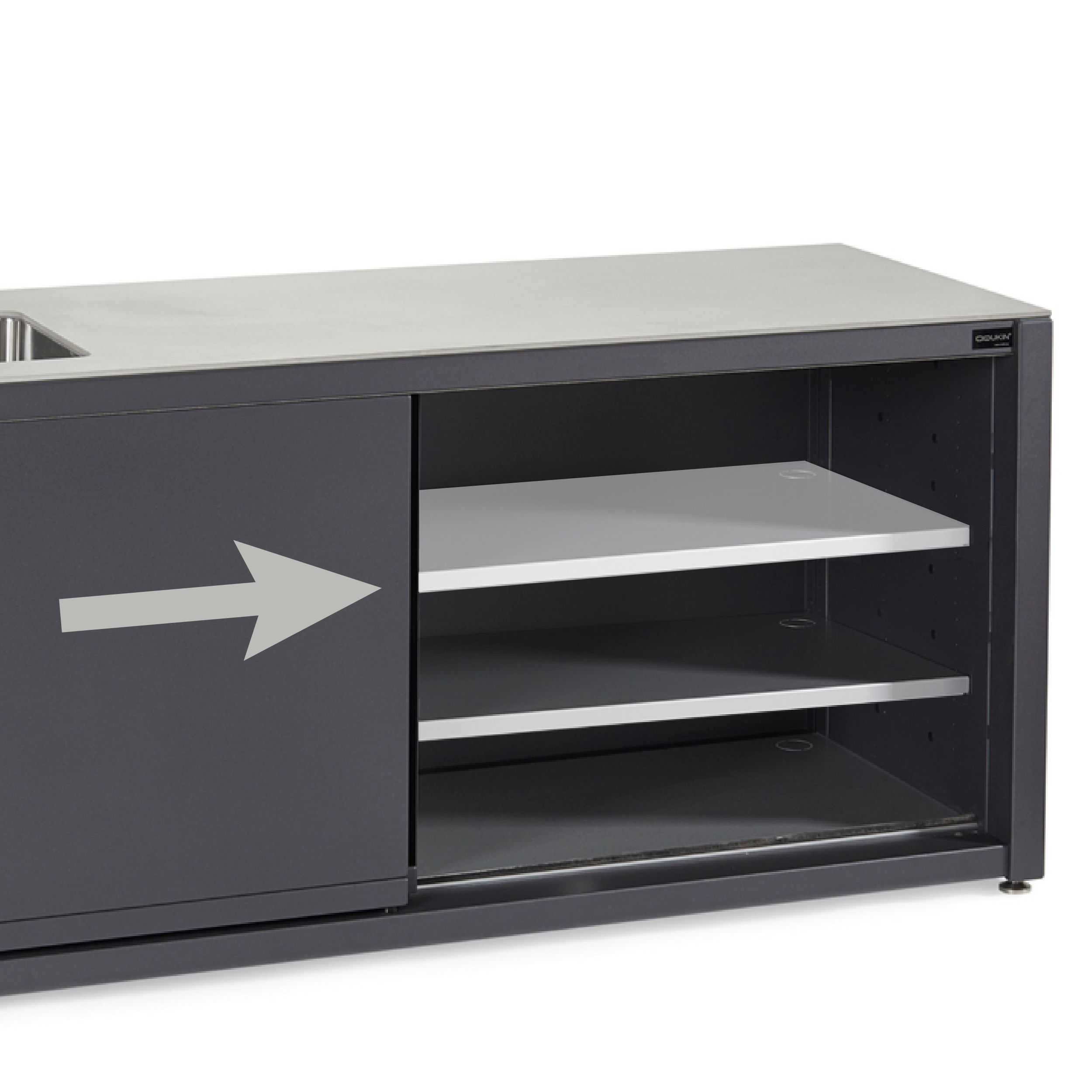 Étagère supplémentaire Dukin pour cuisine extérieure CookOUT® 145/286