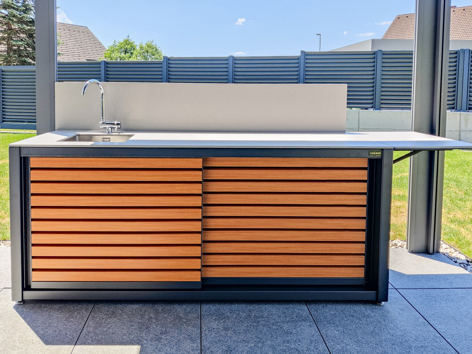 Dukin Outdoorküche Klappbrett für CookOUT® GRILL/EGG