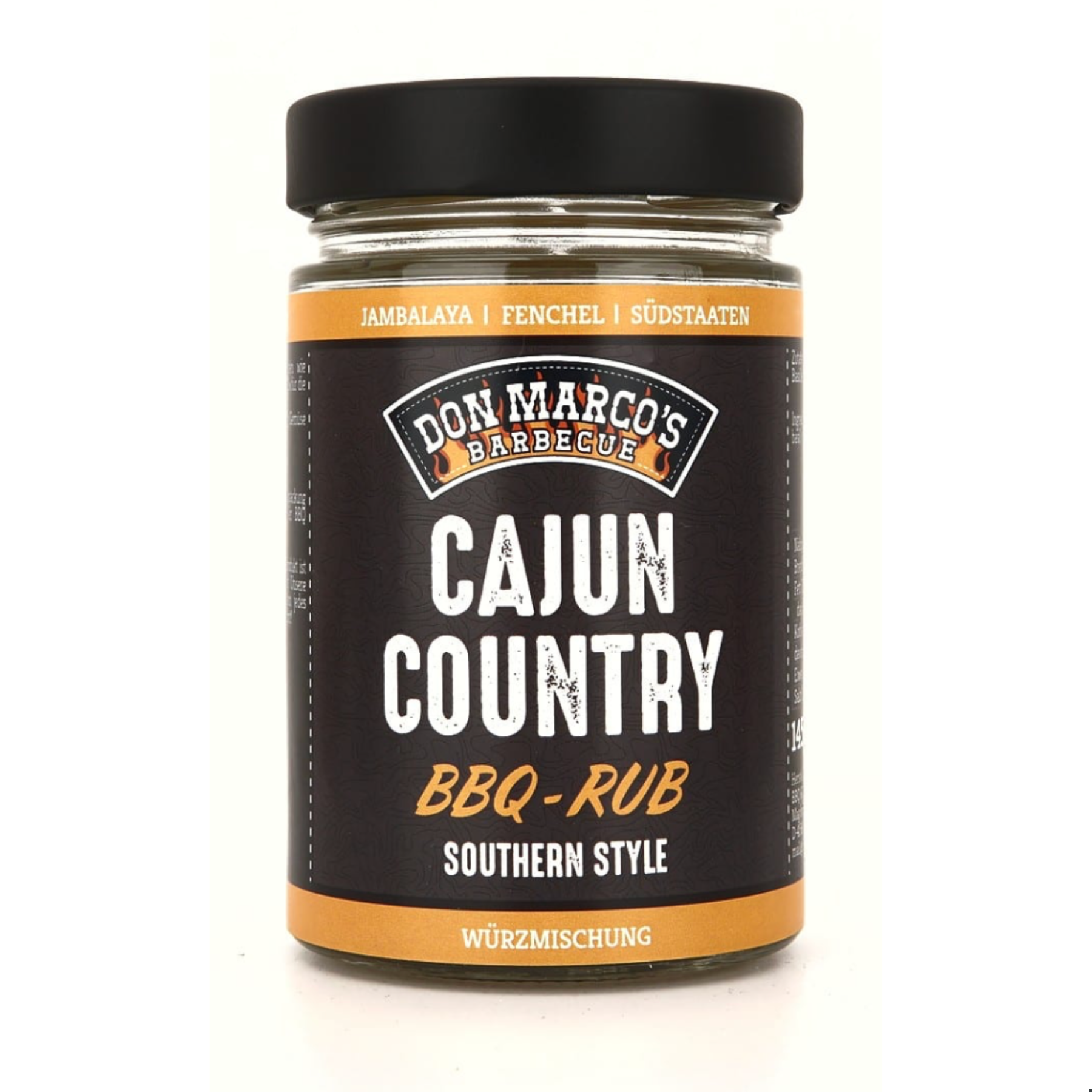 Don Marco's Cajun Country, 145g Glas