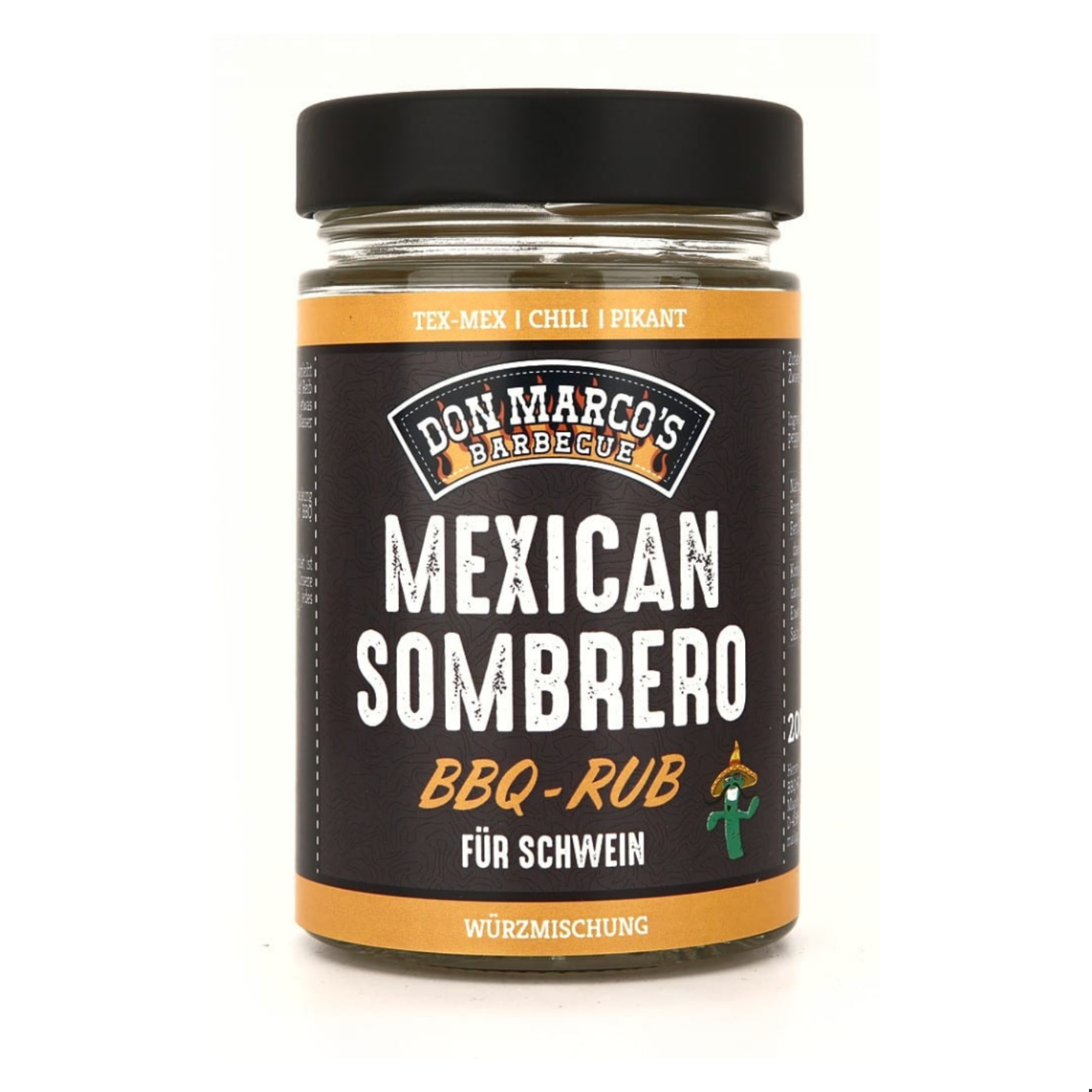 Don Marco's Mexican Sombrero, 200g Glas