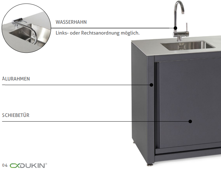 Dukin Outdoorküchen CookOUT® LINIS 195