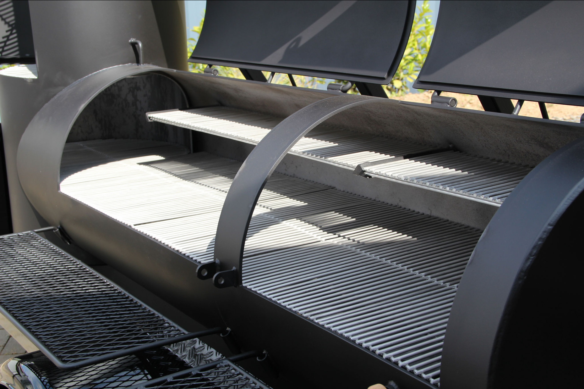 Joe's Barbeque Smoker 24" Esteso per Catering Trailer