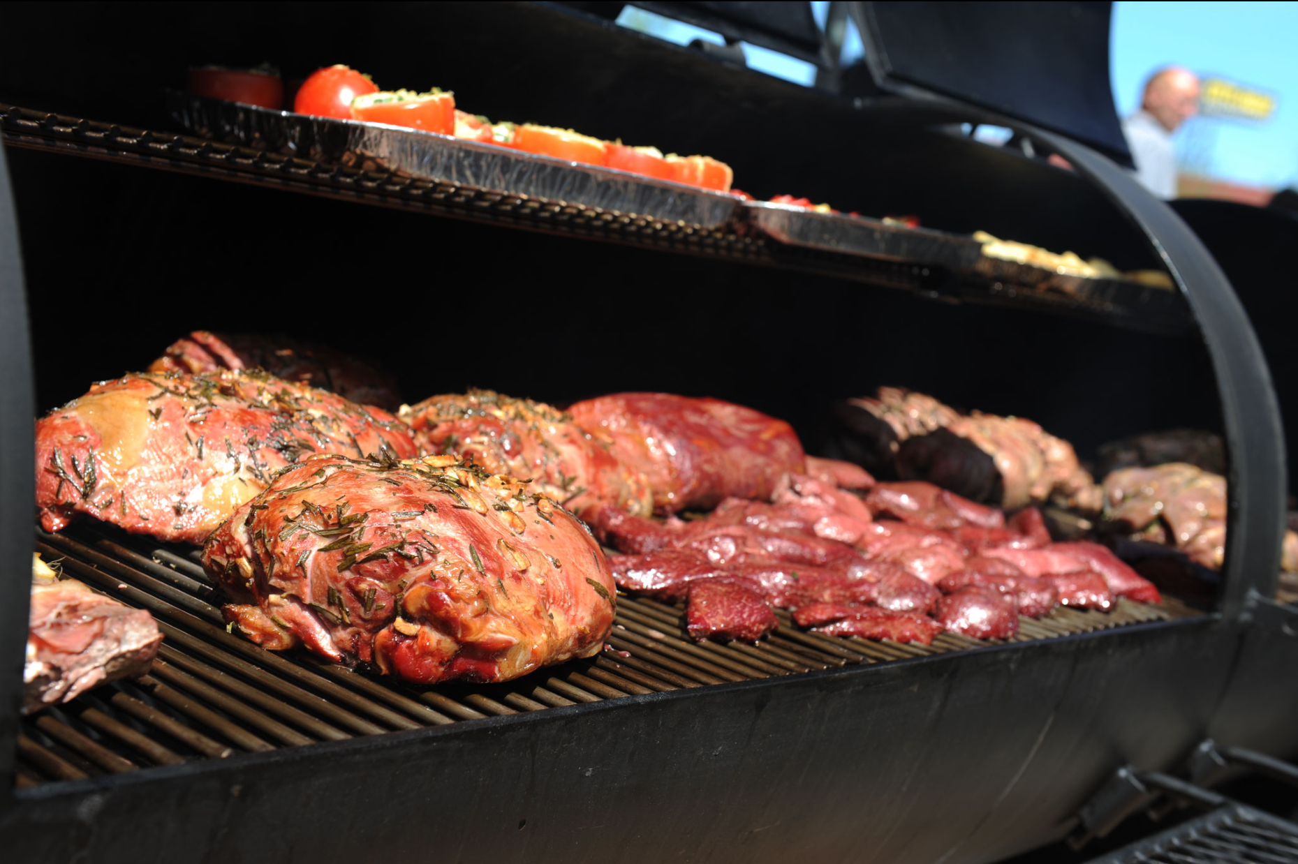 Joe's Barbeque Smoker 24" Esteso per Catering Trailer