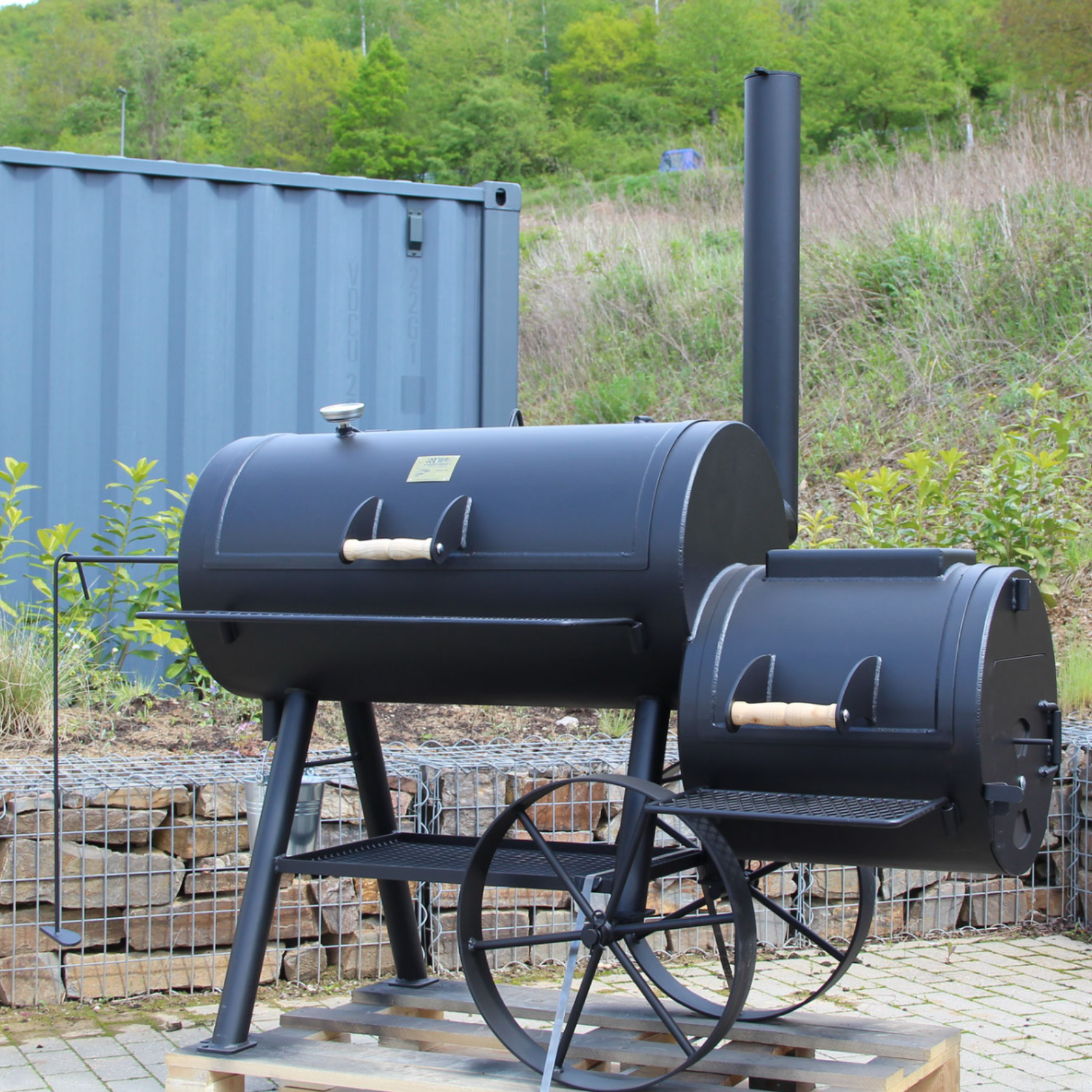 Joe's Barbeque Smoker 20" a flusso inverso