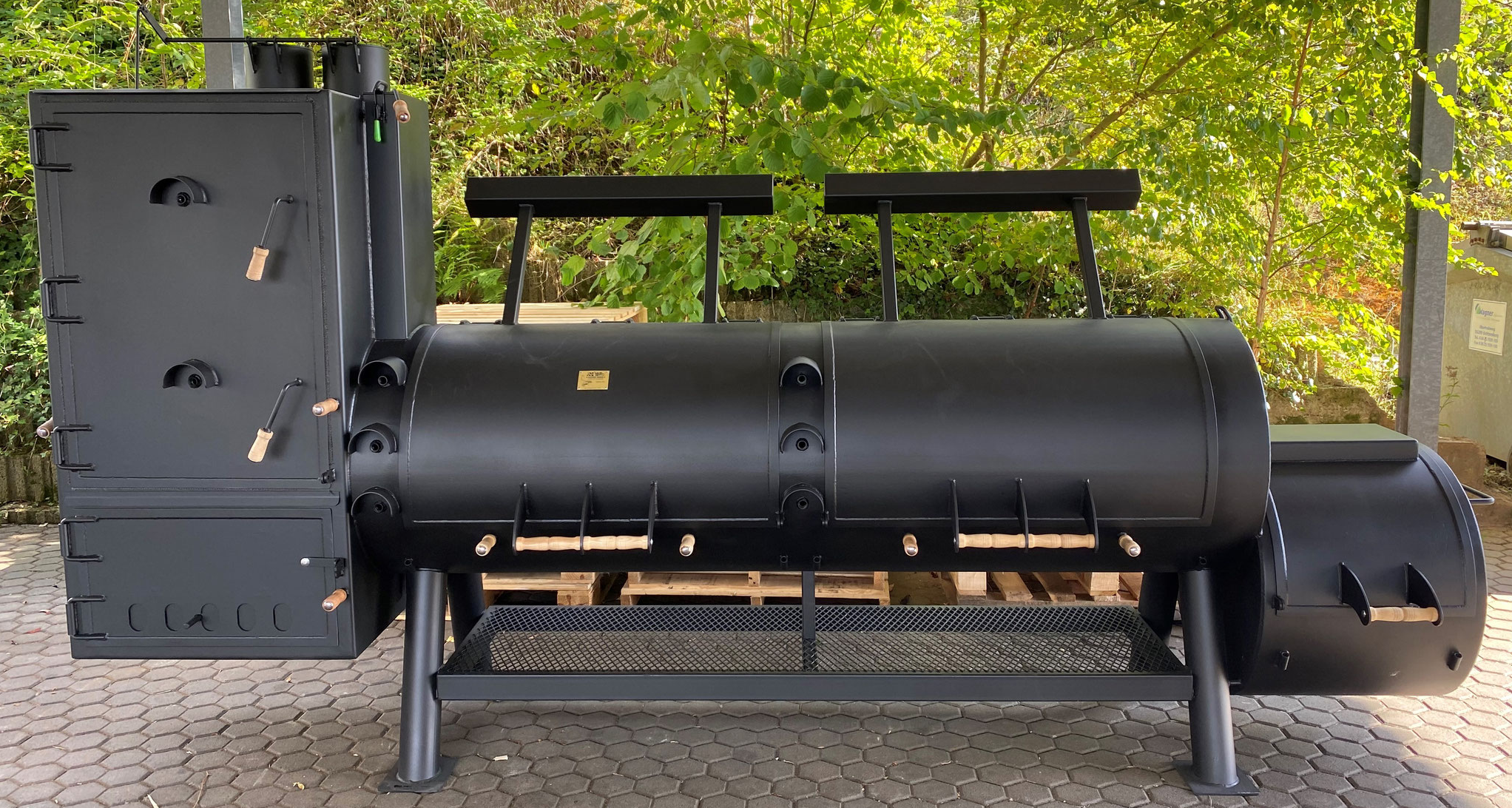 Fumoir barbecue Joe's 30" étendu pour traiteur