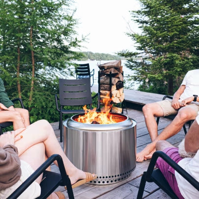 Solo Stove YUKON met voet 2.0 (STAINLESS STAAL)