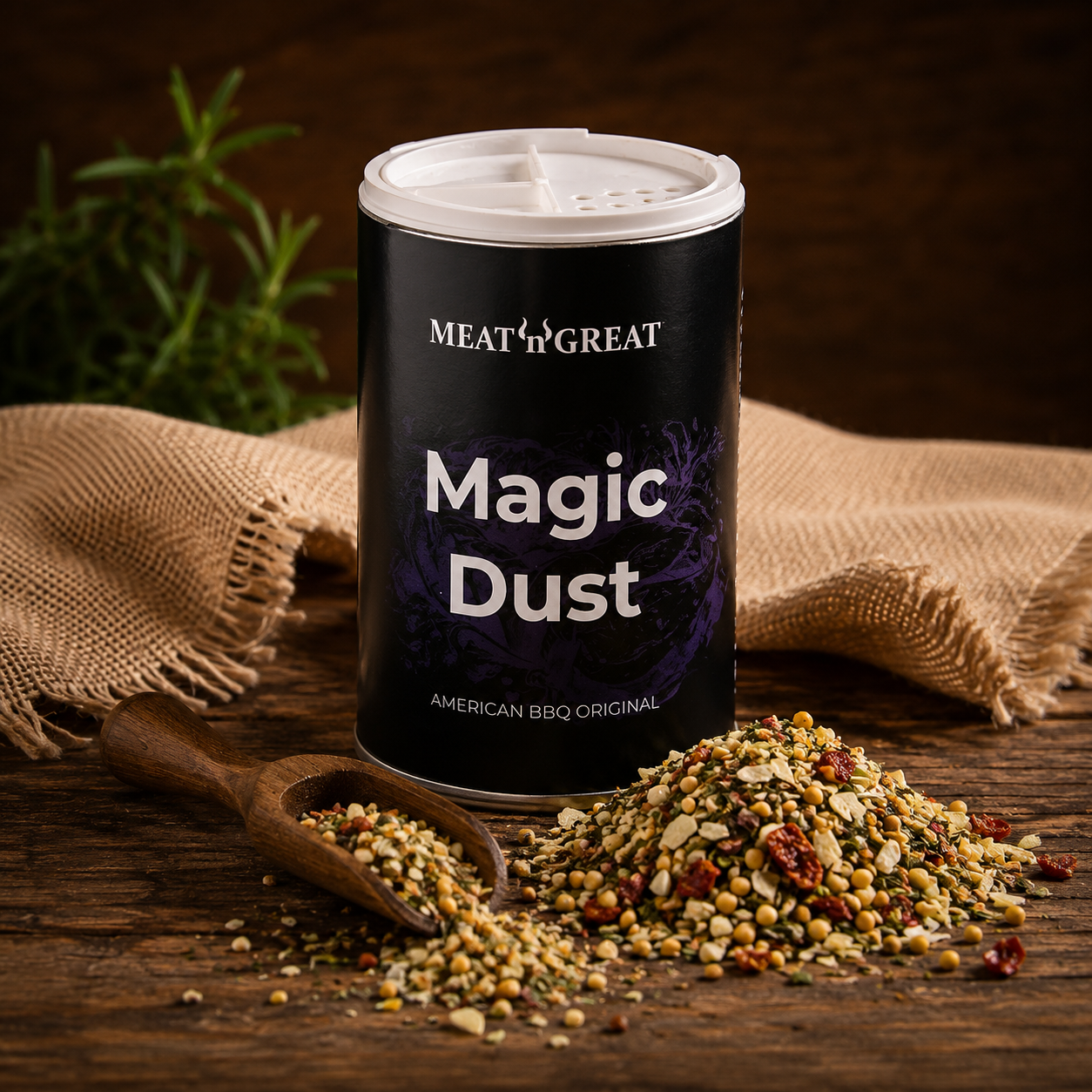 Poussière magique de viande et de grande puissance, 100 g