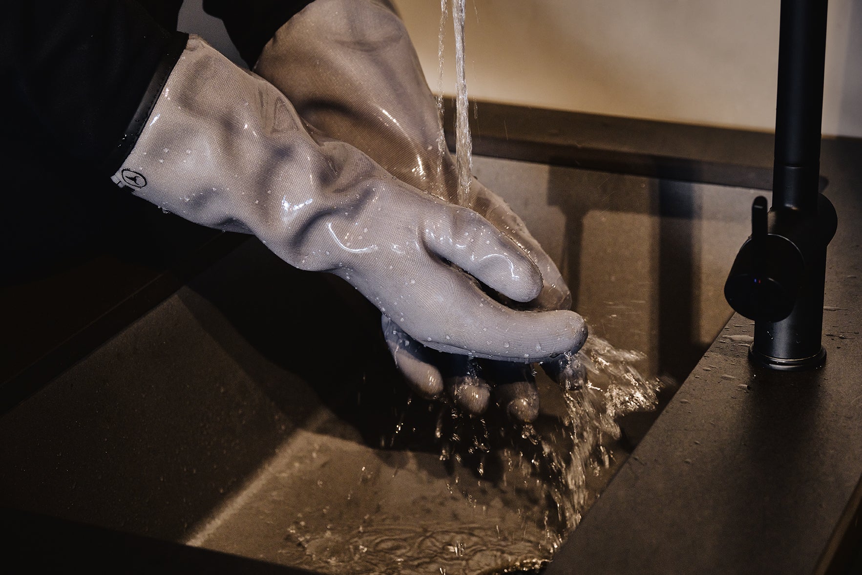 Moesta HeatPro Handschoenen - siliconen barbecuehandschoenen - antraciet in maat XXL (11)