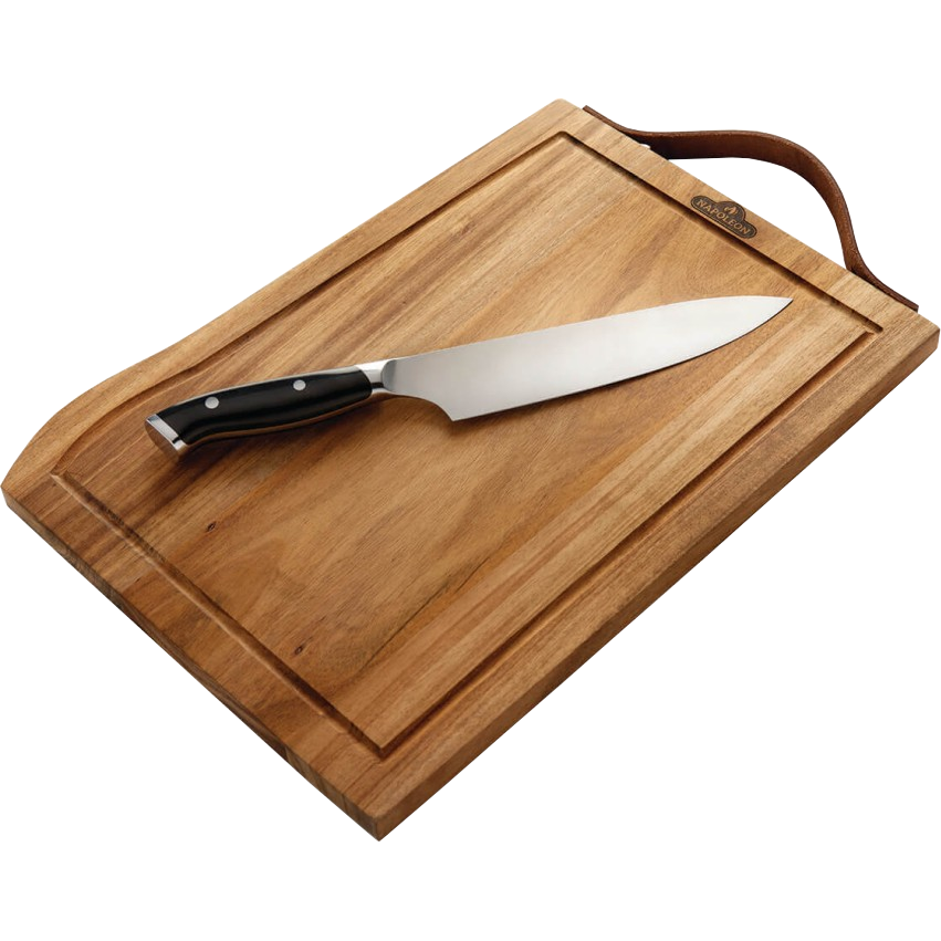 Produktbild Napoleon President Edition Schneidebrett inkl. PRO Chef Messer