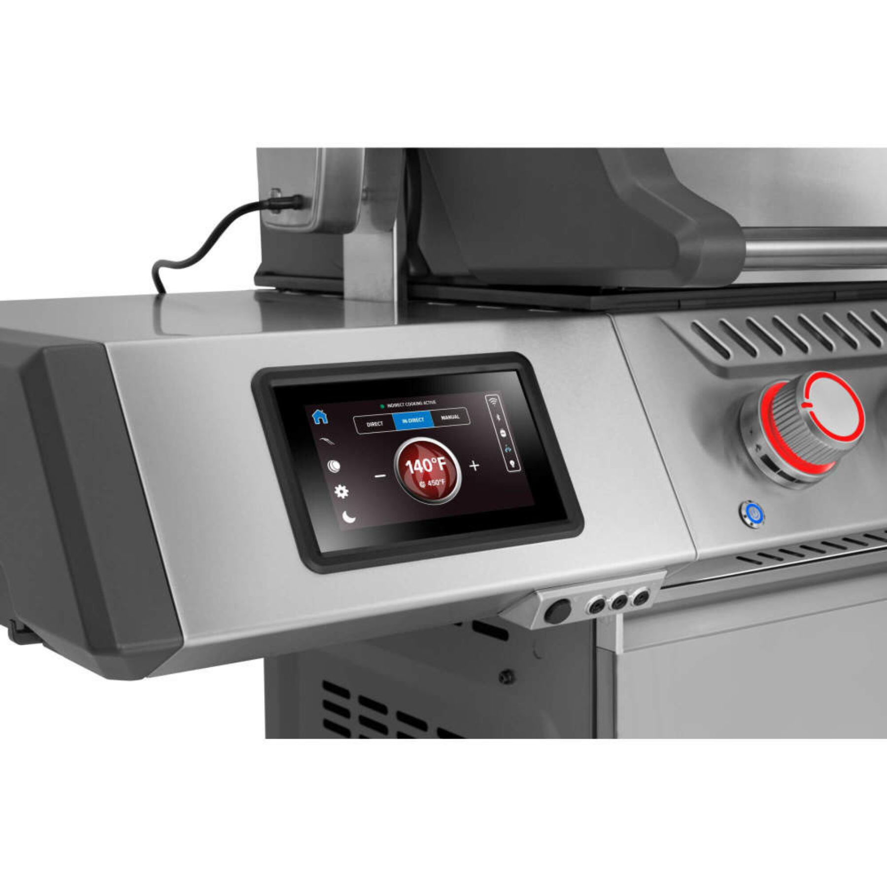Napoleon Prestige PRO™ 500, Connected, stainless steel, incl. rotisserie spit
