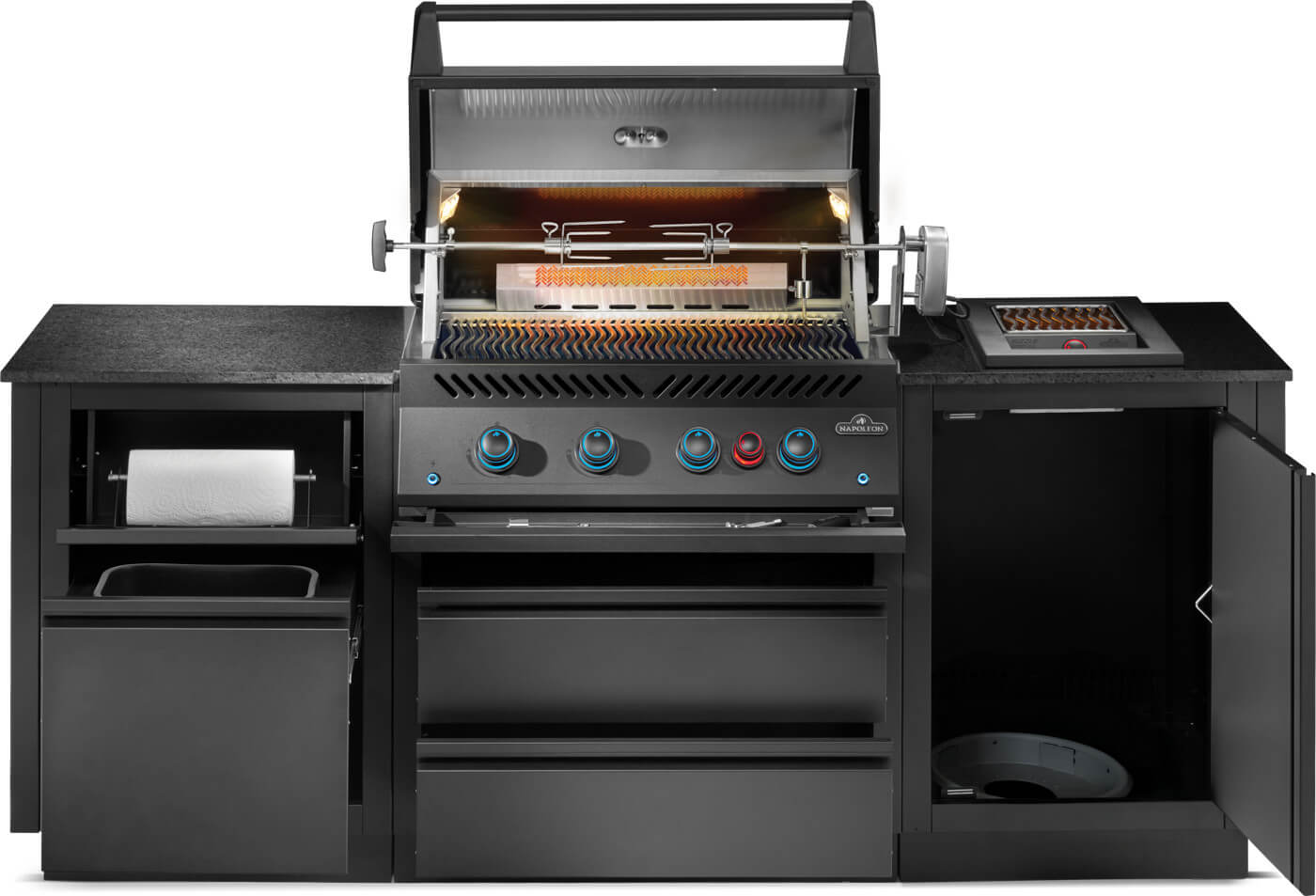 Napoleon OASIS 105 outdoor kitchen with 32-inch built-in grill from the 700 series