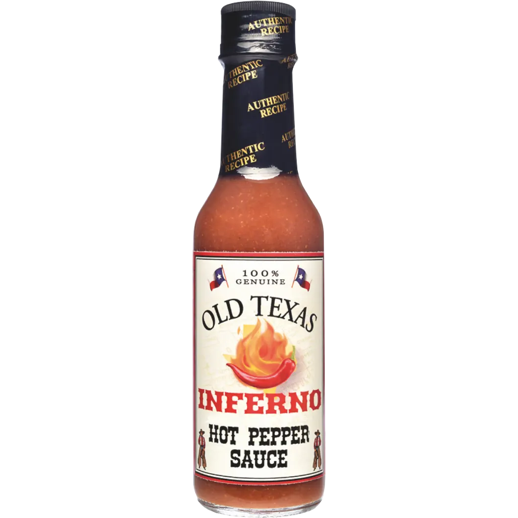 Produktbild Old Texas Inferno Hot Pepper Sauce, 148ml