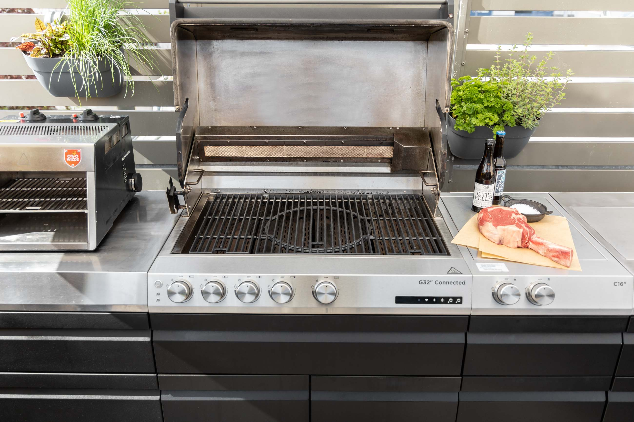 Set di griglie in ghisa Otto Wilde 2