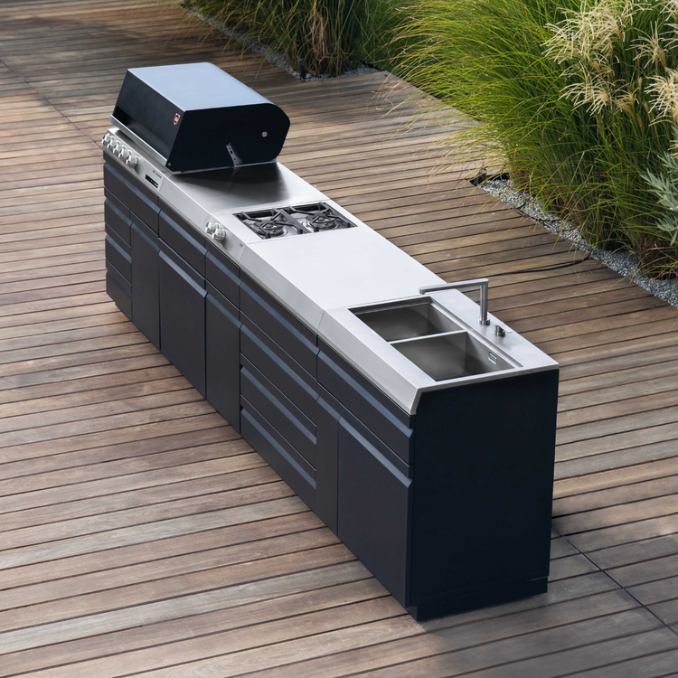 Otto Wilde G32" Connected, 3 tiroirs + 1 porte (NOUVEAU MODÈLE) incluant Gasbuddy, un ensemble de 4 sondes de température à cœur et une étagère