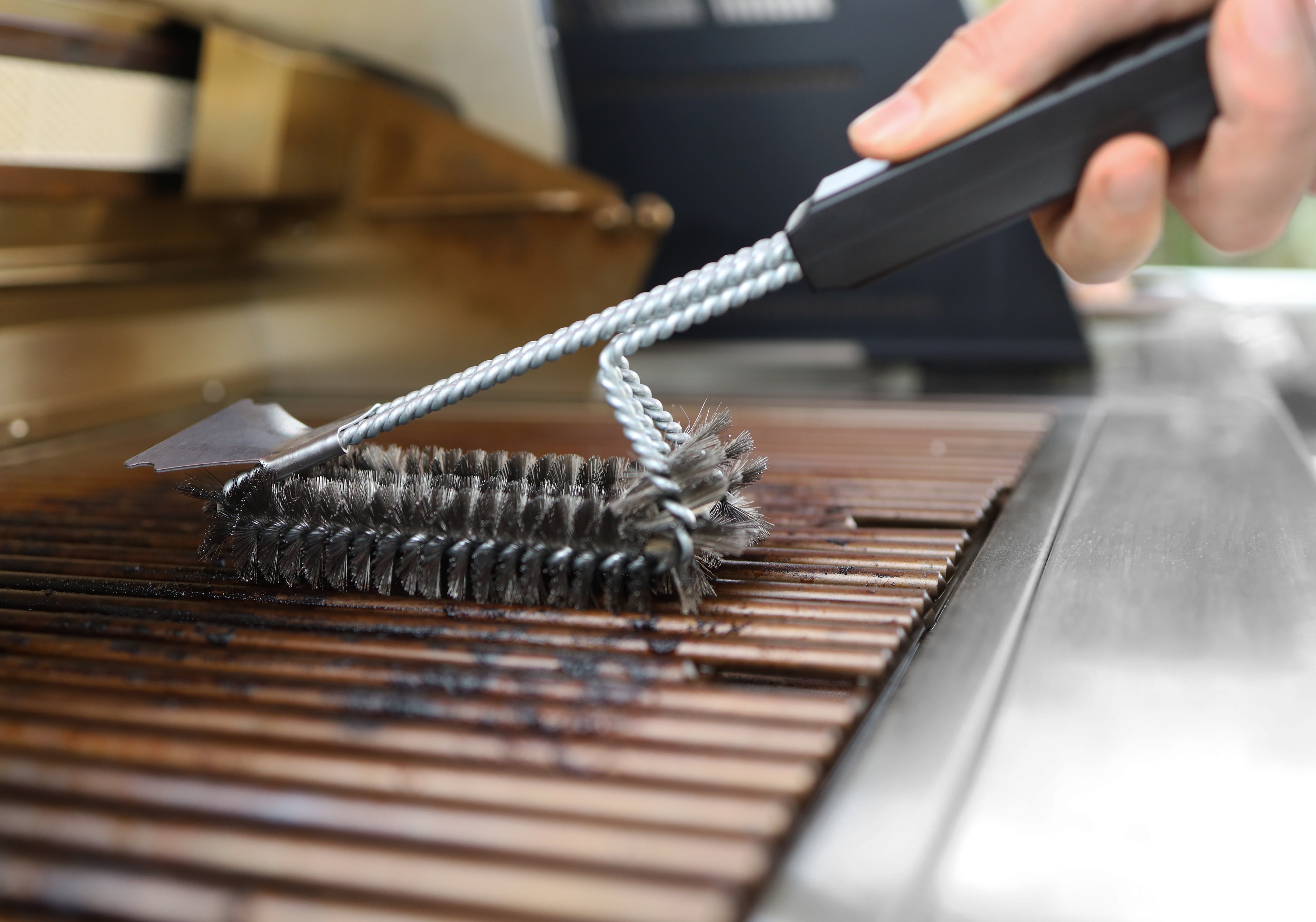 Spazzola per barbecue Otto Wilde, acciaio inox