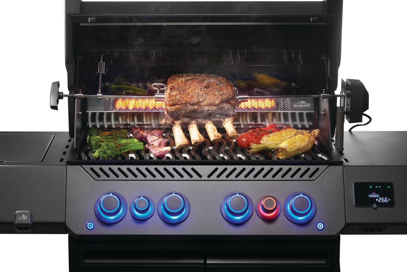 Napoleon Phantom Prestige 500, Connected, cast stainless steel grids, matt black | 2026