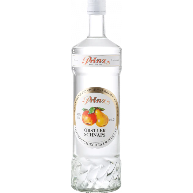 Aguardiente de frutas Prinz 40%, 1l