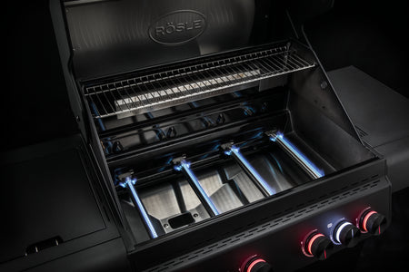 Rösle AllFlame Hero 4-palnikowy grill gazowy - 50mbar