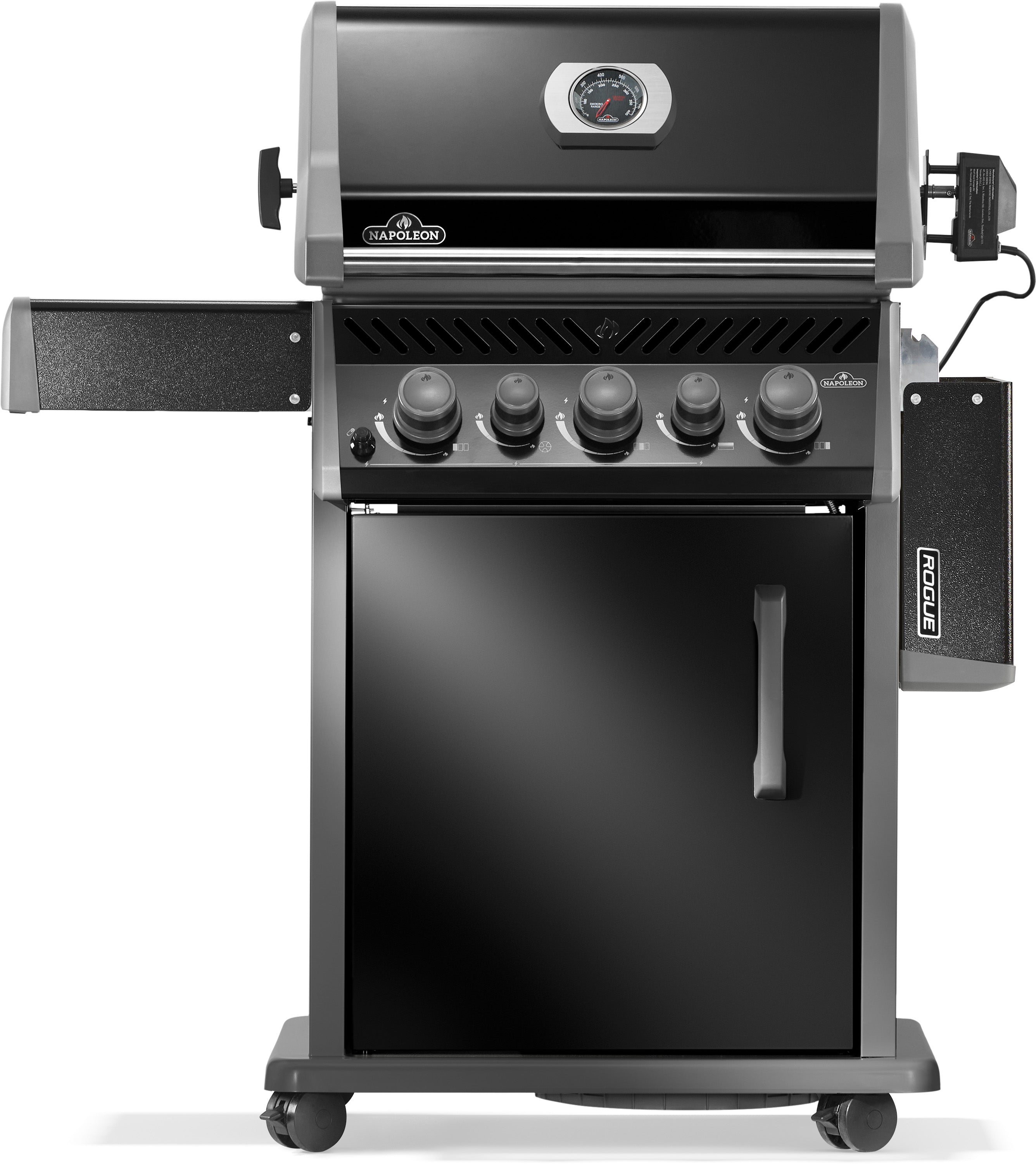 Napoleon Rogue 425, con quemador trasero y lateral incl. asador (último modelo 2026)