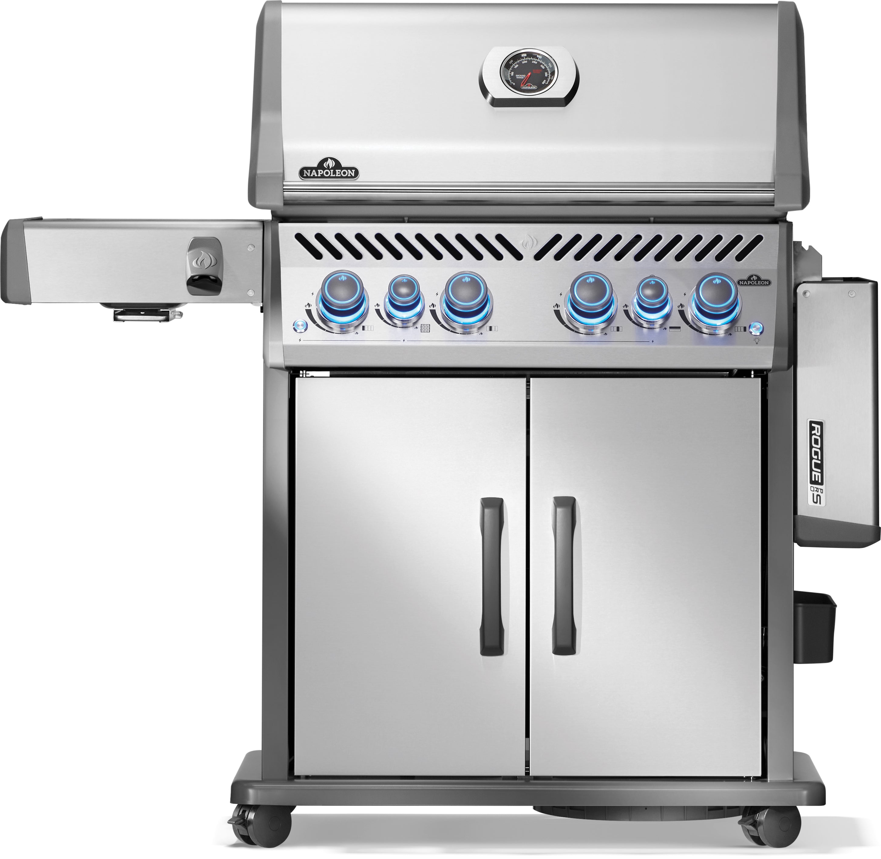 Napoleon Rogue PRO-S 525 avec grilles en acier inoxydable, acier inoxydable
