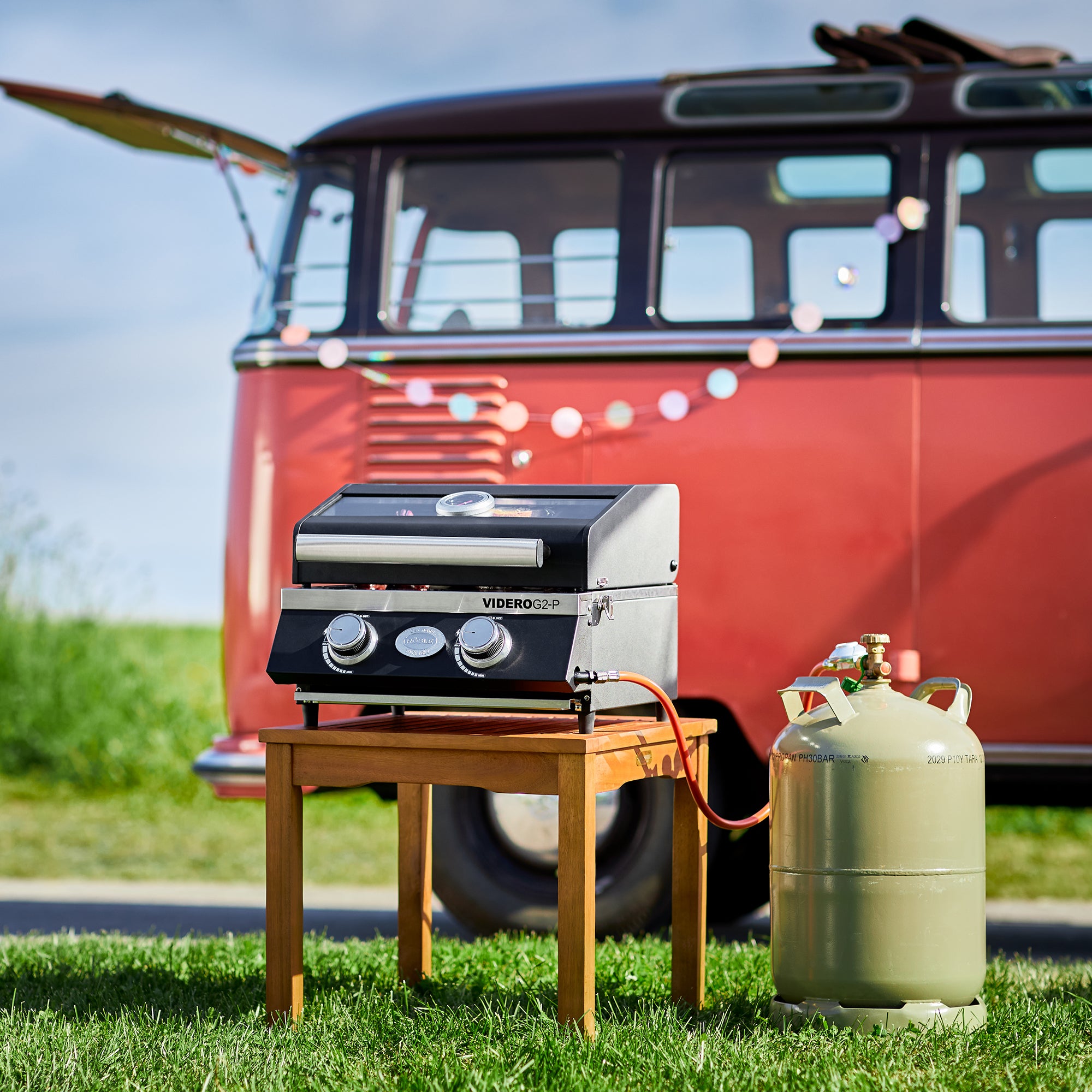 Rösle Barbacoa Portátil VIDERO G2-P 50 mbar