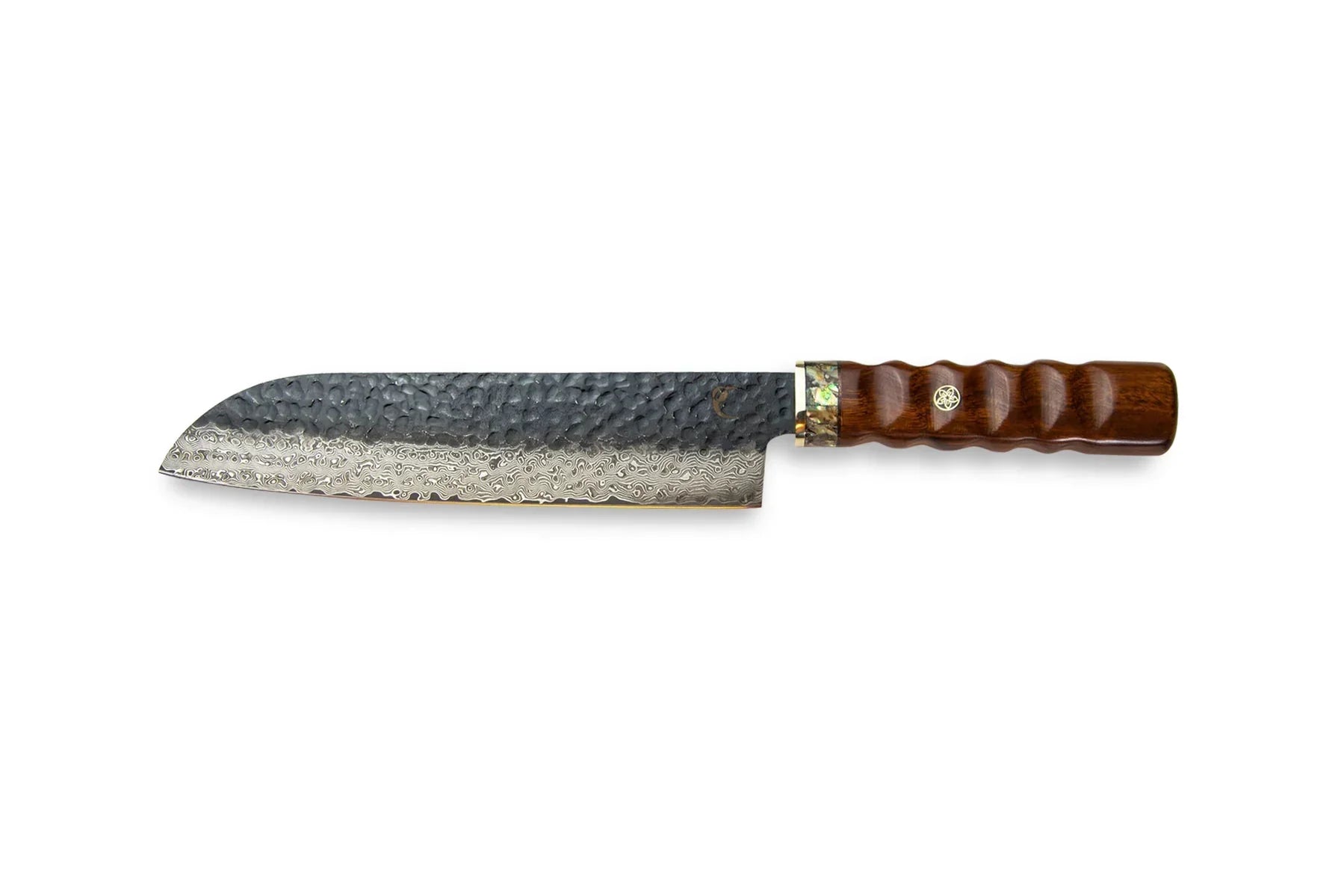 Babossa Heritage Santoku met woestijn ijzeren handvat
