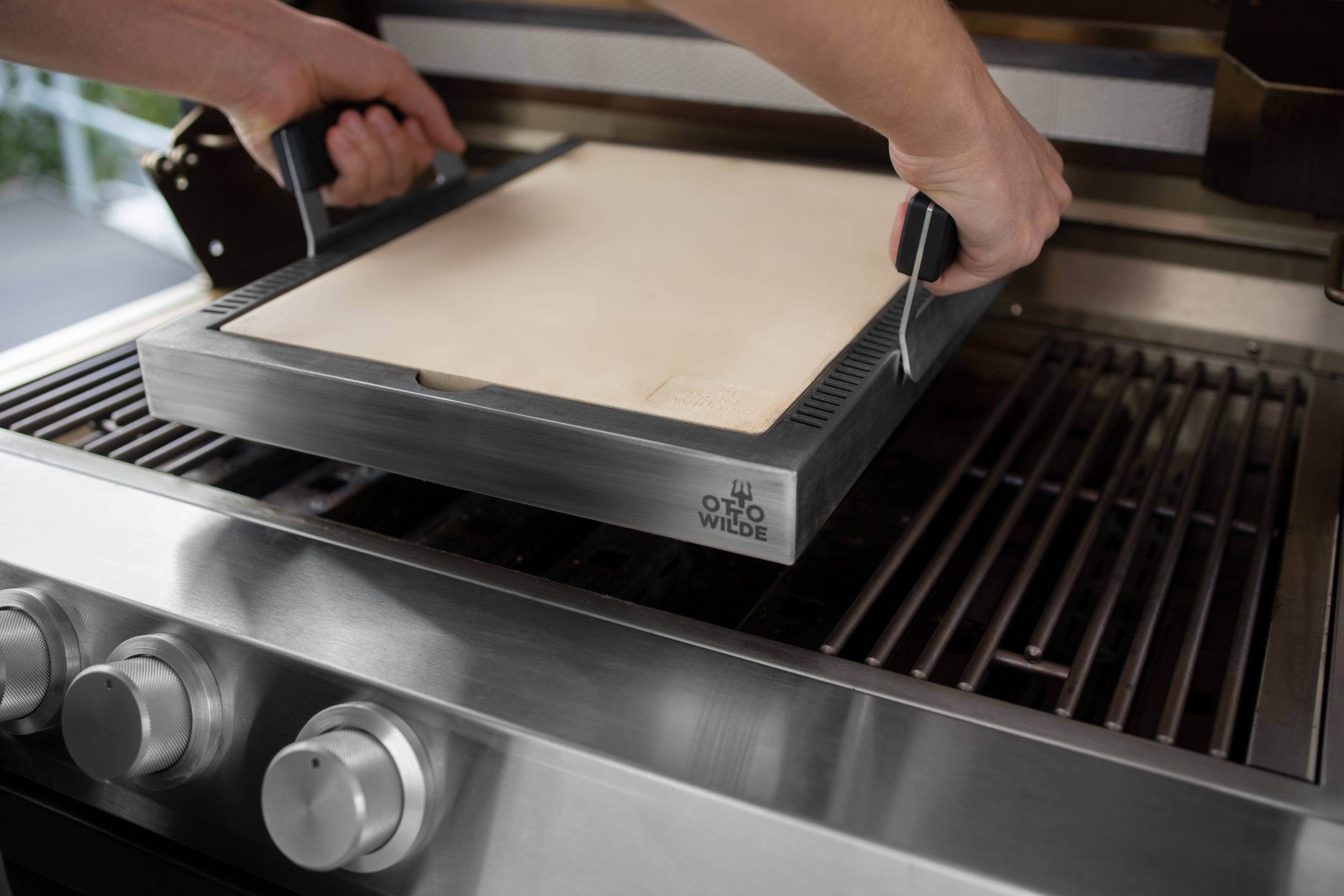 Maniglie Otto Wilde per inserti per barbecue