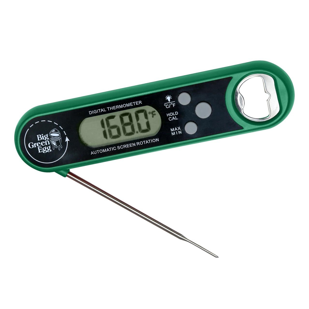 Big Green Egg Digitales Thermometer mit Flaschenöffner - Thermometer & Flaschenöffner