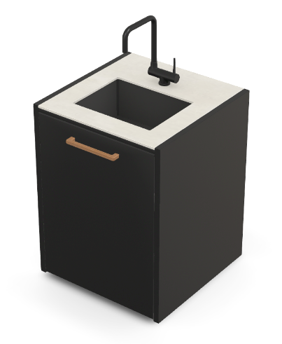 Módulo de lavabo Brabura CT 60