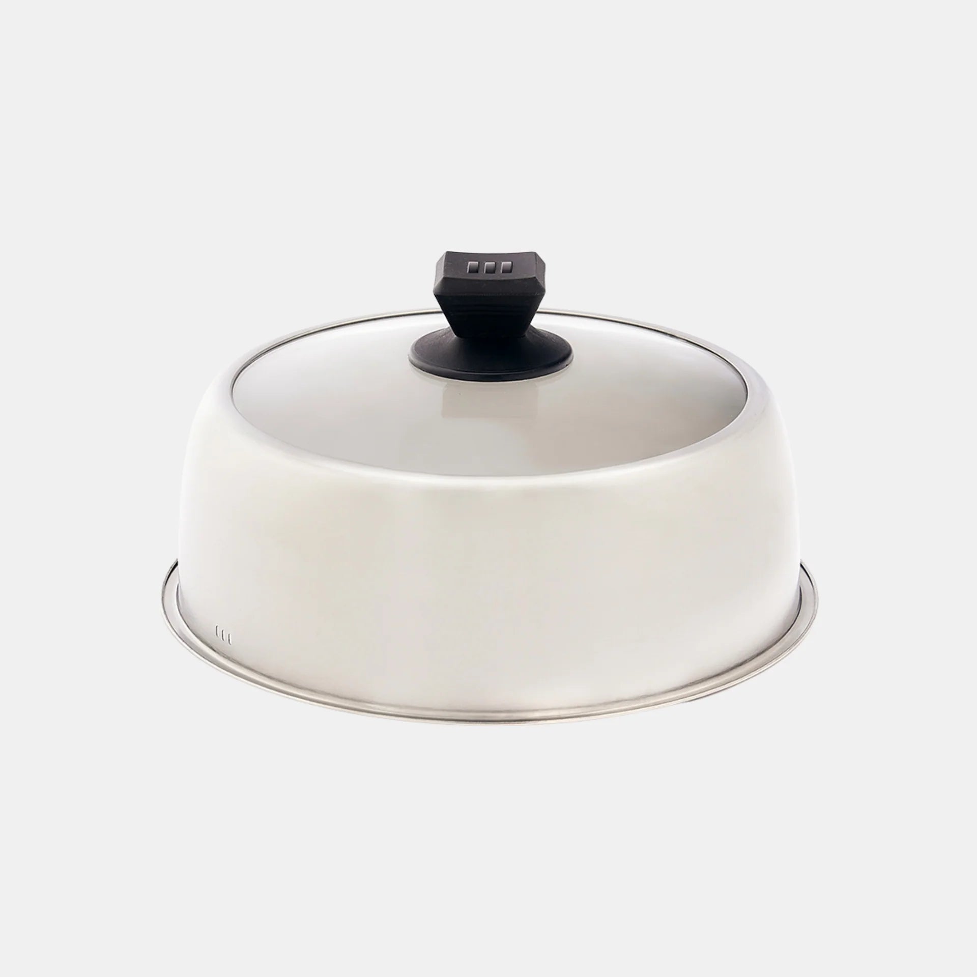 Brabura Garglocke 30cm Edelstahl & Glas