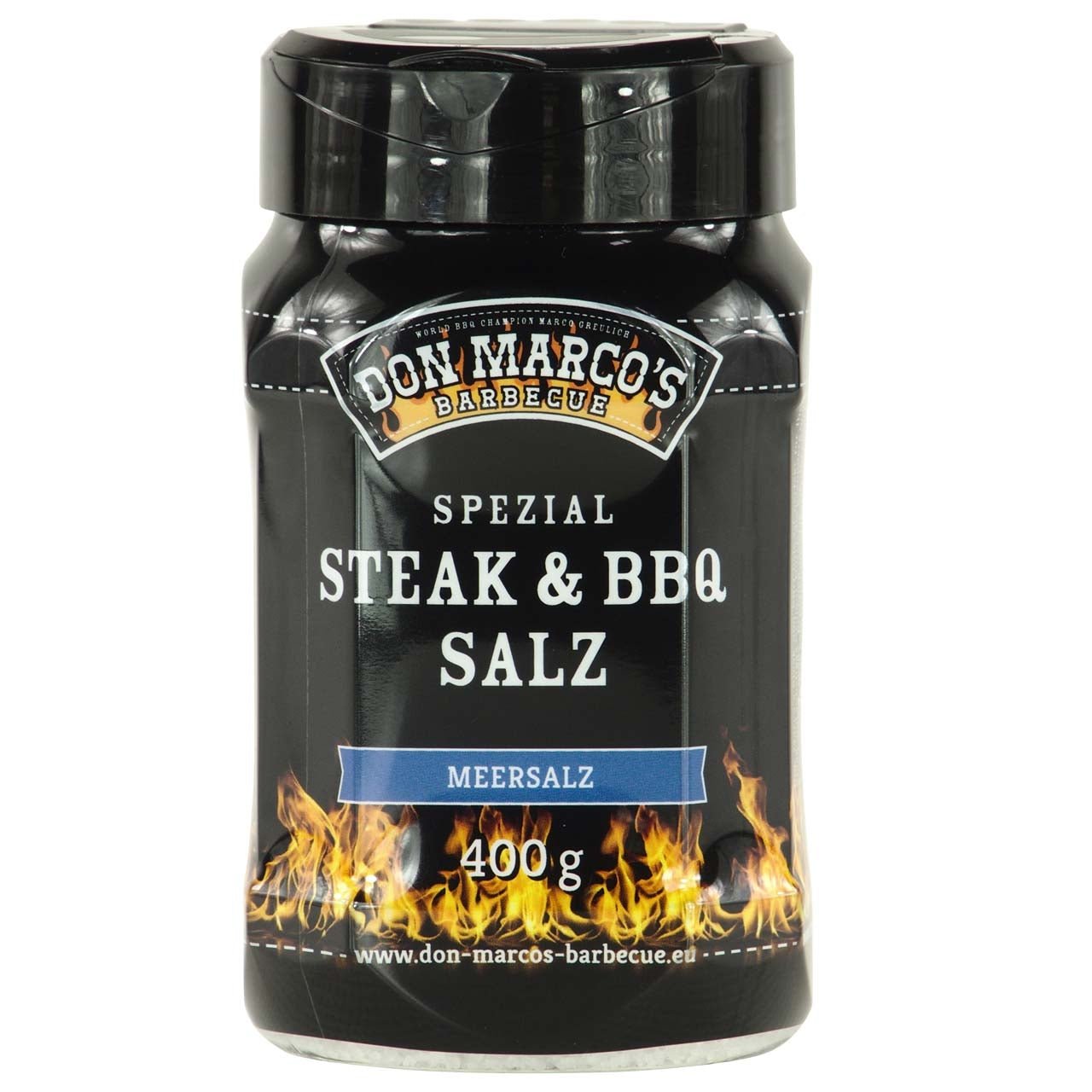 Don Marco's Special Steak & BBQ Salt "Sea Salt", 400g tin