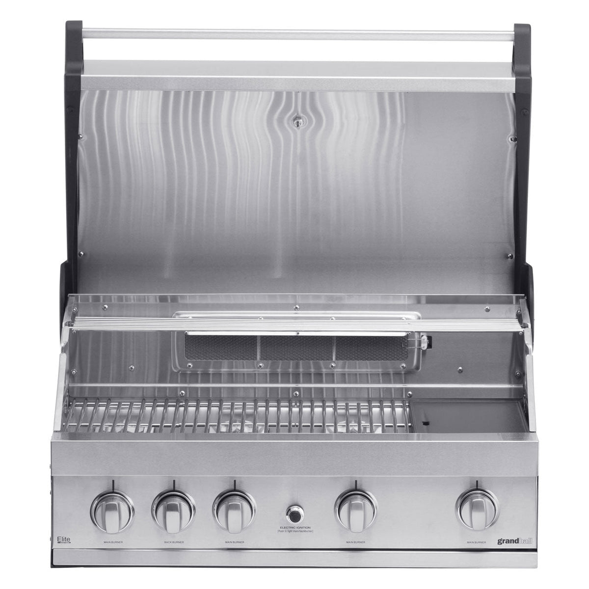Grandhall Elite G4 Einbaugrill, 4 Brenner + Infrarot-Heckbrenner - Ansicht 3