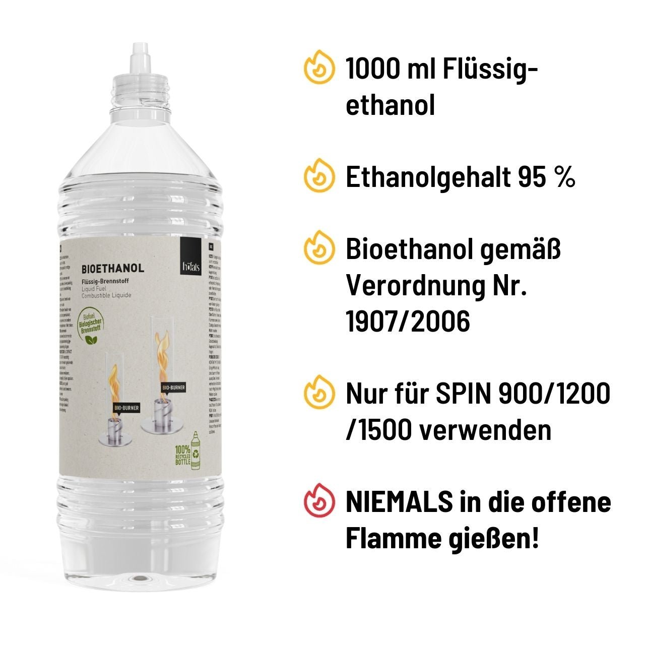 Höfats Bioethanol, 1L - Grillstar.deHöfats Bioethanol, 1LHöfatsGrillstar.deH005174064251005173