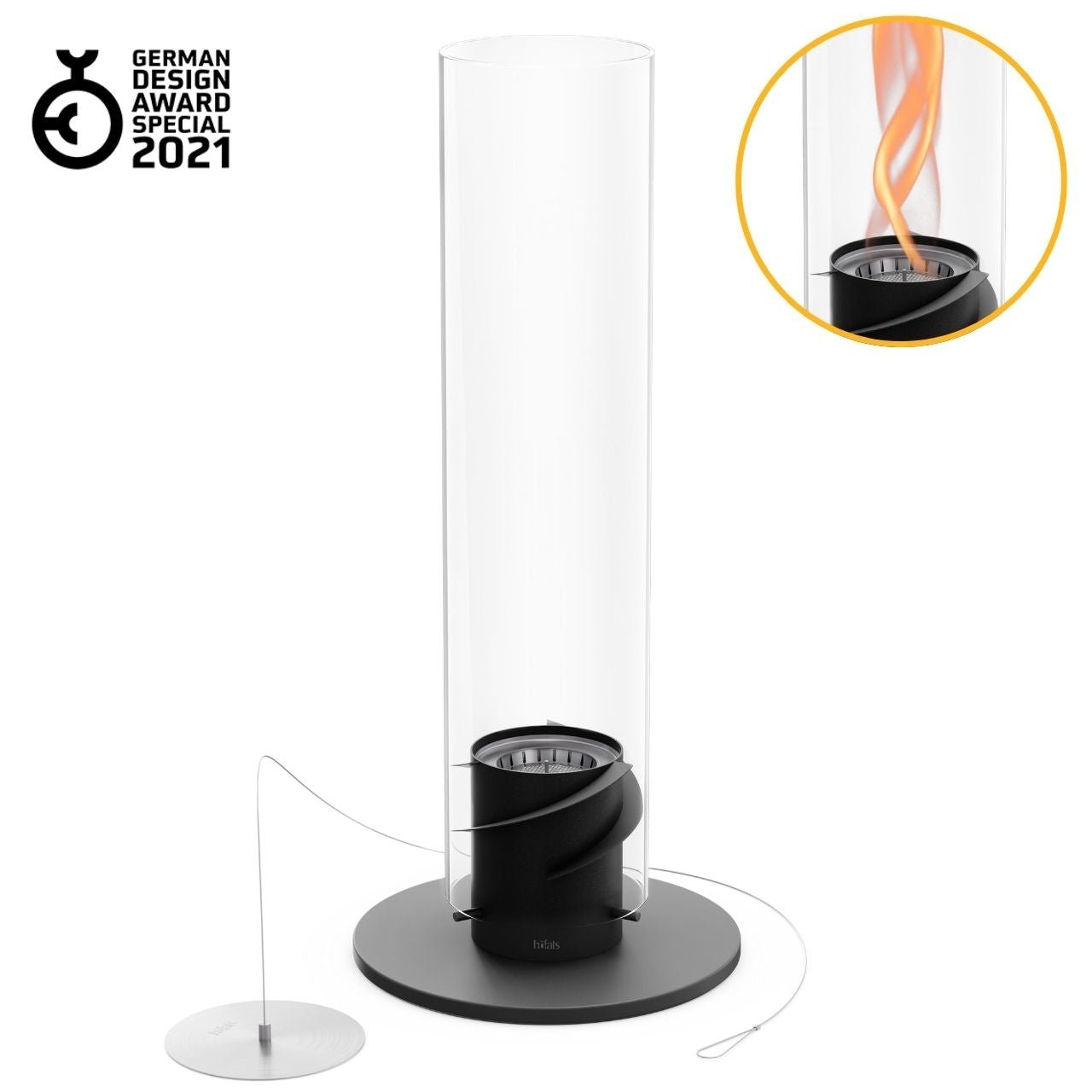 Höfats Spin 1500 Tischfeuer schwarz - Grillstar.deHöfats Spin 1500 Tischfeuer schwarzHöfatsGrillstar.deH006284064251006286