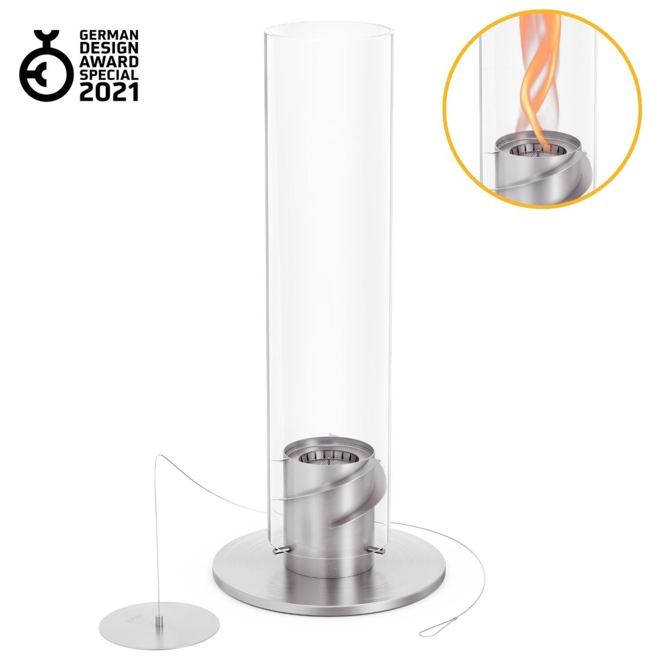 Höfats Spin 1500 Tischfeuer silber - Grillstar.deHöfats Spin 1500 Tischfeuer silberHöfatsGrillstar.deH005094064251005098