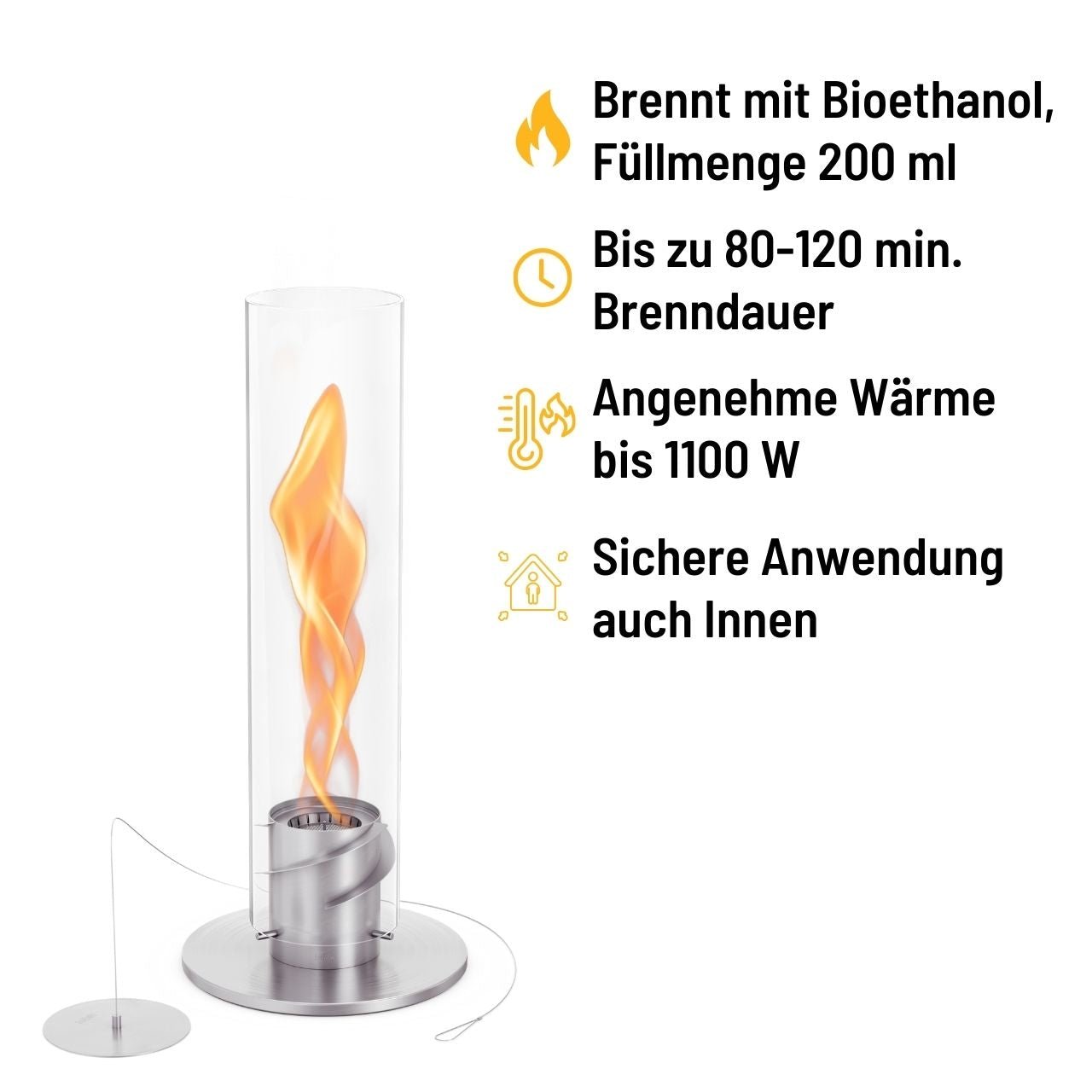 Höfats Spin 900 Tischfeuer silber - Grillstar.deHöfats Spin 900 Tischfeuer silberHöfatsGrillstar.deH006914064251006910