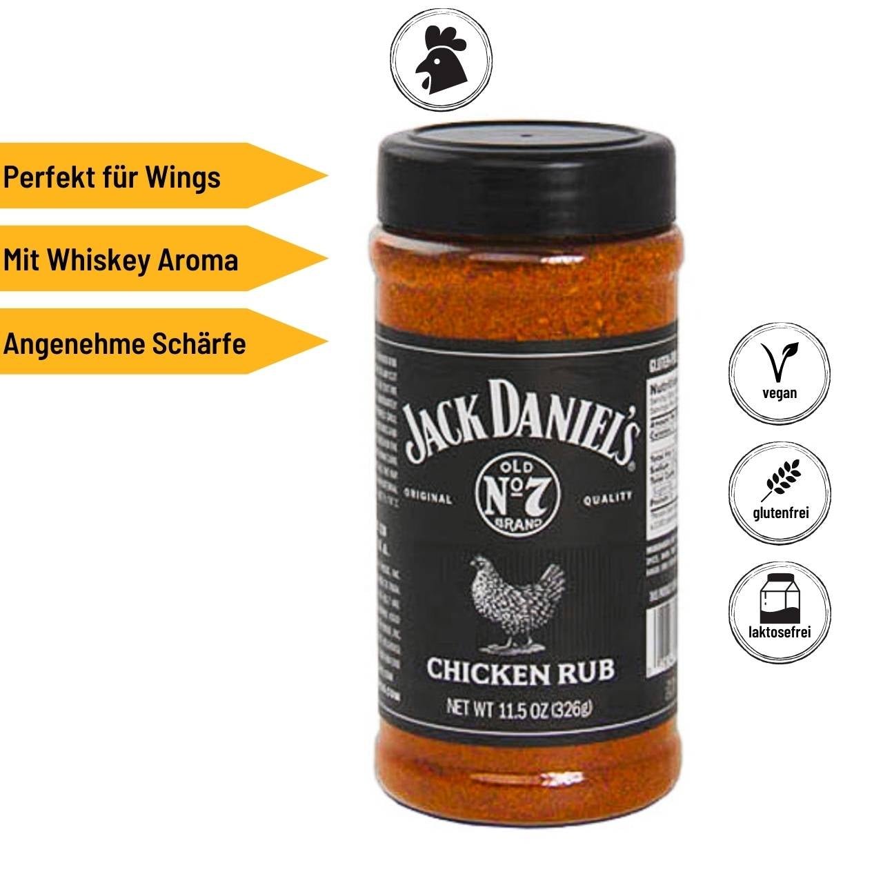 Jack Daniel's Chicken Rub, 326 g