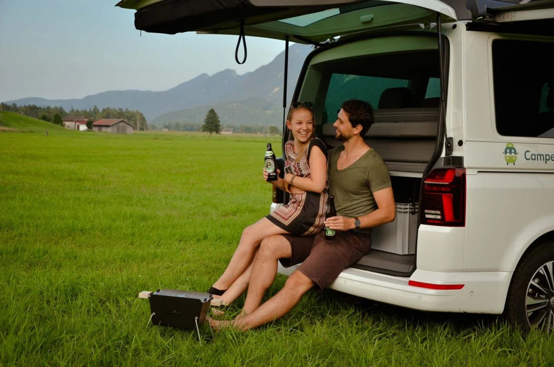 In den Voralpen mit dem Knister Grill