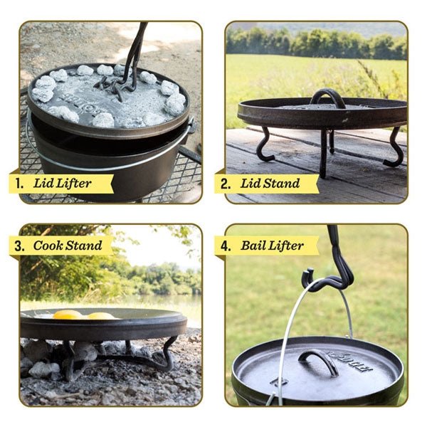Lodge Dutch Oven Tool, 4 in 1 - Grillstar.deLodge Dutch Oven Tool, 4 in 1LodgeGrillstar.deL - A5 - 110075536035741
