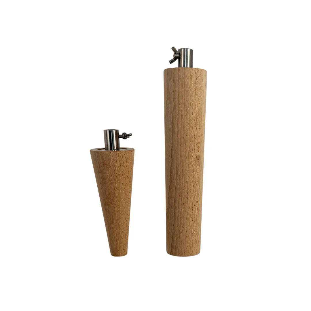 Rullo tagliafuoco Moesta, legno di faggio per girarrosto BBQ