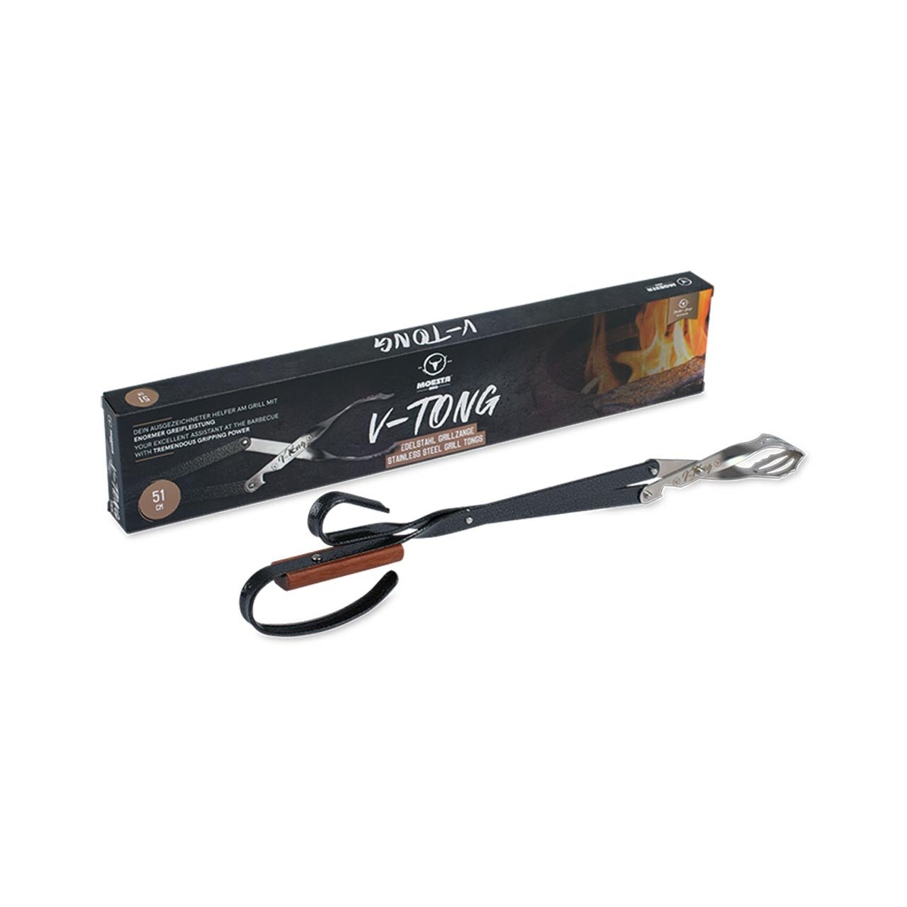 Moesta Zange V-Tong, 51cm Schwarz