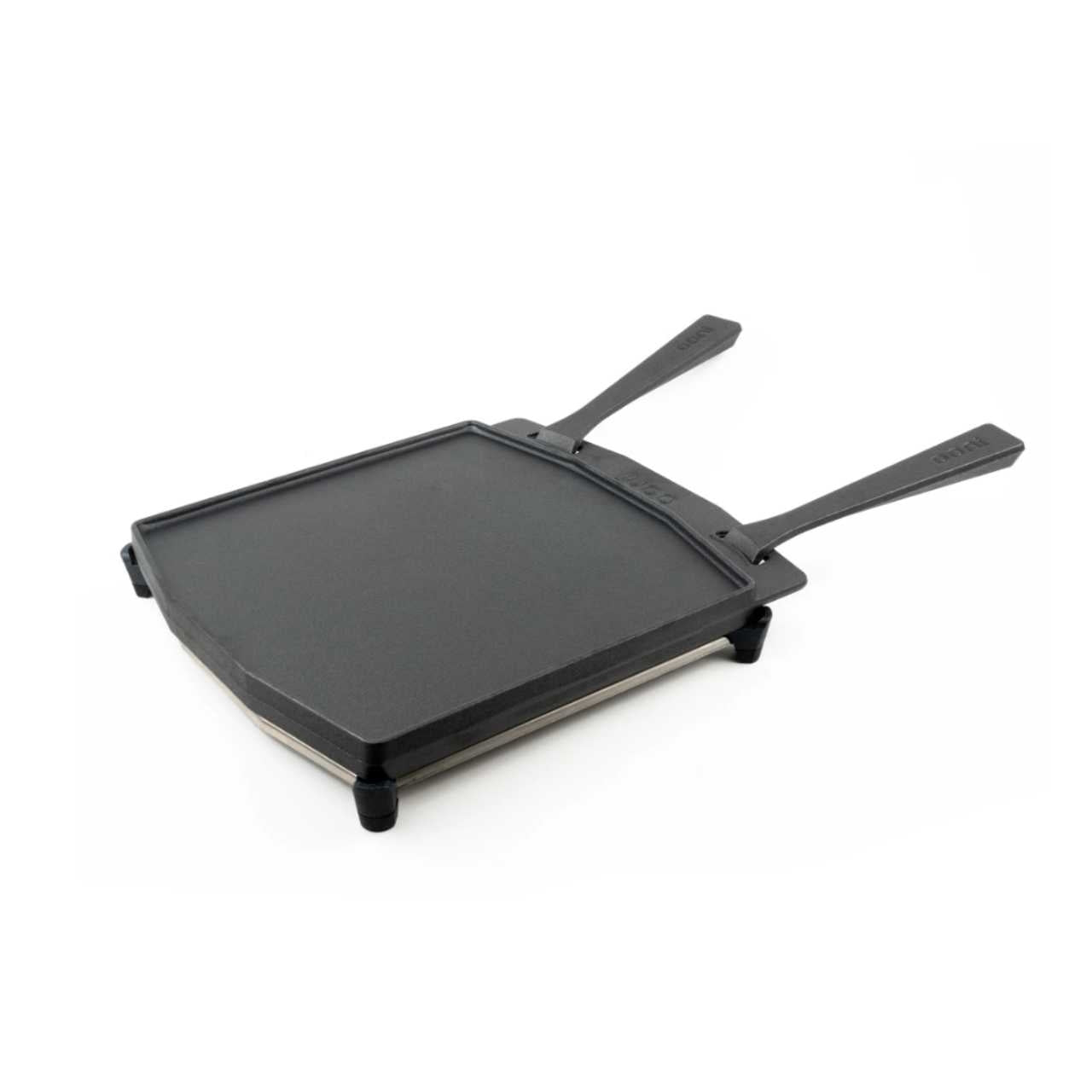 Ooni Gusseisenpfanne - doppelseitige Grizzler-Platte UU-P0A000 flache Seite