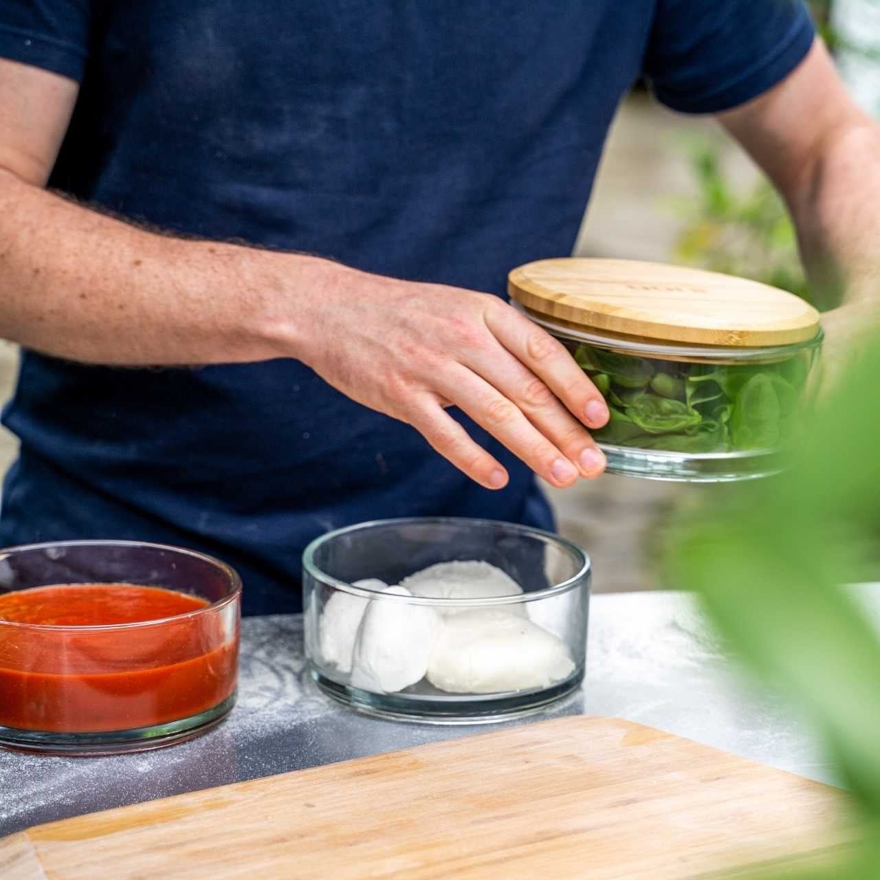 Anwendung Ooni Stapel-Gefäße UU-P0E800