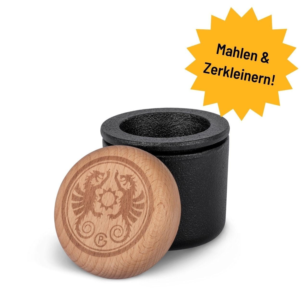 Petromax Handmörser aus Gusseisen