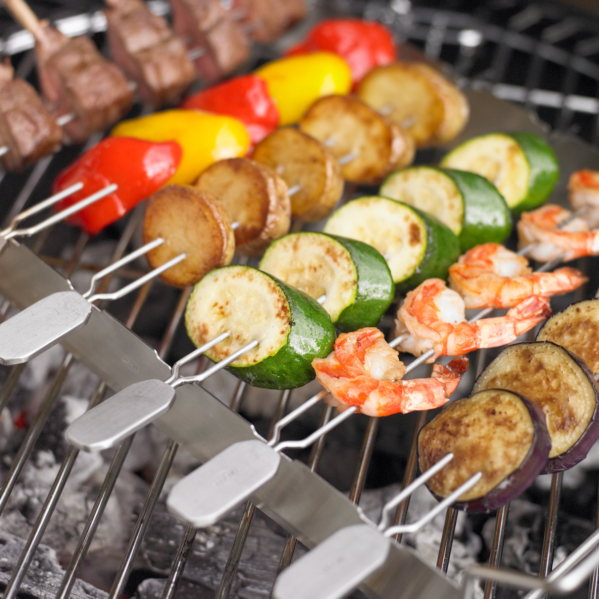 Spiedini da barbecue Rösle 4 pz.