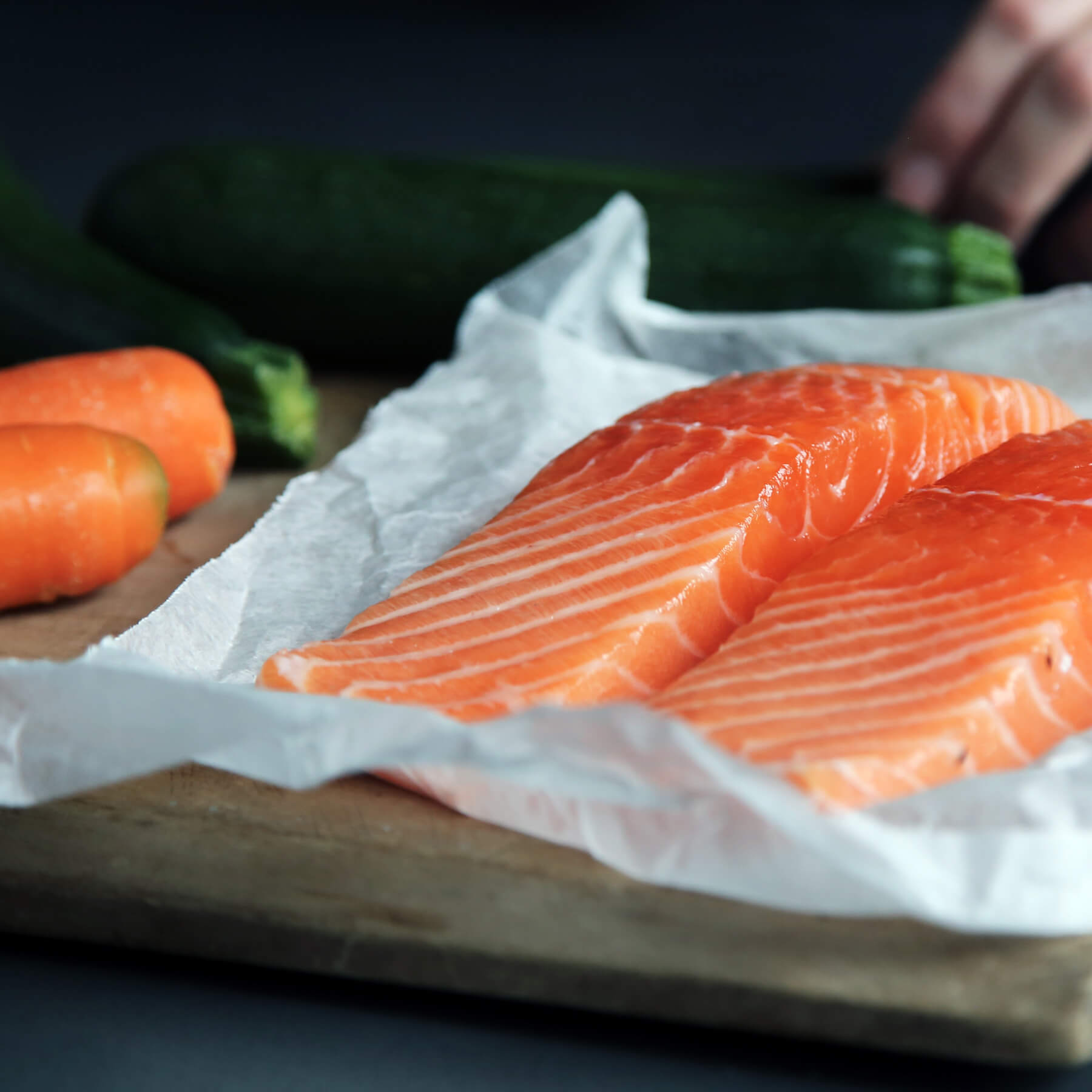 ALL'GRILL smoking board stairs, stainless steel & cedar wood